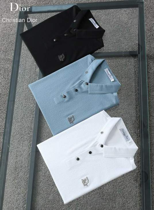 Dior Polo Shirts Short _SKUDiorM-4XL26rr13328395